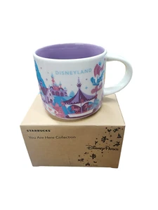Disney Parks Disneyland Fantasyland YAH You Are Here Starbucks Mug Version 2 - Picture 1 of 4