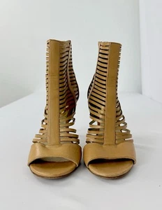 Michael Kors Odelia Bootie High Heels Open Toe Women's ($300-new) Size 6.5M - Picture 1 of 12