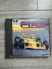 F1 Pilot (PC Engine, 1989) Complete in Box TESTED WORKING US SELLER