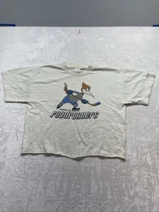 Camiseta De Colección 1992 90 IHL Phoenix Roadrunners Para Hombres XL Azul Puntada Única - Imagen 1 de 17