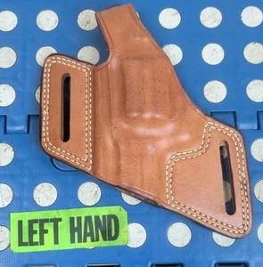 Bianchi Gunleather Model 5 Leather Revolver Holster .38 Left Handed - Picture 1 of 5