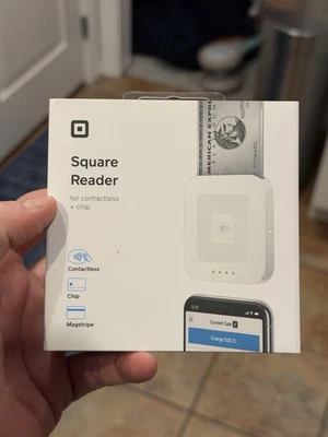 Квадратный считыватель для бесконтактных устройств и чипов - Изображение 1 из 4