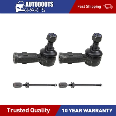 4 Mevotech Steering Tie Rod End Front For Volkswagen Cabriolet 1985 1986 1987 88 - Image 1 of 4