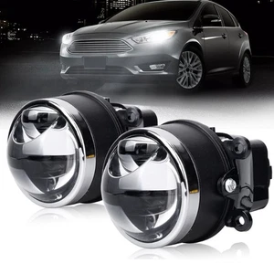 3.0'' Fog Light Lens Bi LED Projector High Low Beam For Ford Focus C-MAX 2003-ON - Picture 1 of 10