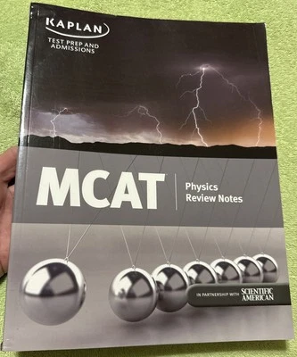 Kaplan Test Prep and Admission MCAT Physics Review Notes - Image 1 of 4