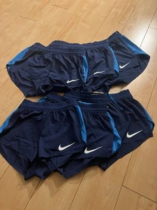 Pantalones Cortos de Correr Nike Pro Elite Pista EE. UU. Lote de 6 Talla XS - XL Azul - Imagen 1 de 1