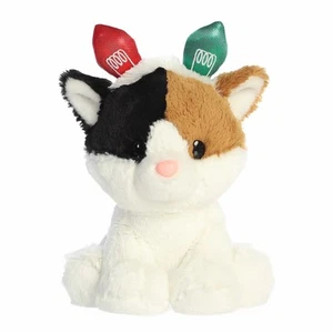 Aurora - Holiday - Holiday Cheer - 8.5" Callie Calico Cat Festive Stuffed Animal - Picture 1 of 5