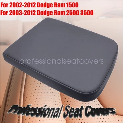 Tapa de reposabrazos de consola central negra para Dodge Ram 1500 2500 2002-2012 WP051DVAA EE. UU. Foto 1 de 4