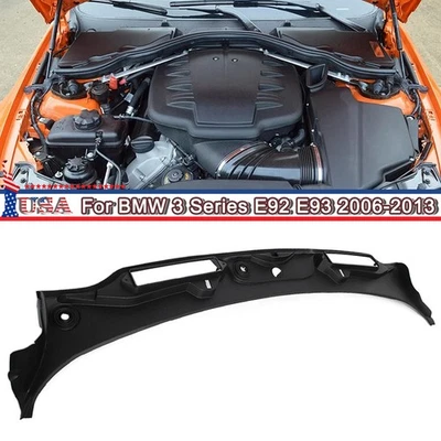 For 2006-2013 335i 3 Series E90 E92 E93 Windshield Wiper Cowl Cover 51717161033 - Image 1 of 4