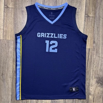 New Memphis Grizzlies #12 Ja Morant Fanatics NBA Basketball Jersey Youth Kids XL - Image 1 of 4