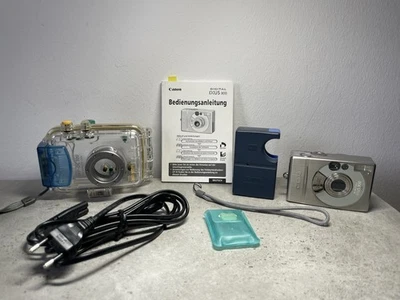 IXUS 300 Canon Digitalkamera mit WP-DC100 - Bild 1 von 4