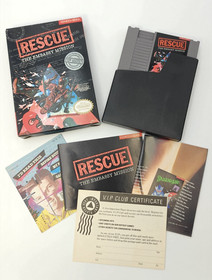 Rescue: The Embassy Mission - Juego Nintendo NES Vintage 1990 en caja original