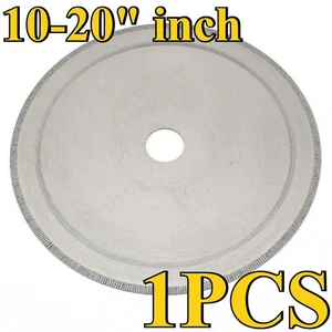 Hoja de diamante con borde con muescas de 10-20" - Herramienta de recorte lapidario para corte de piedra de roca - Imagen 1 de 22