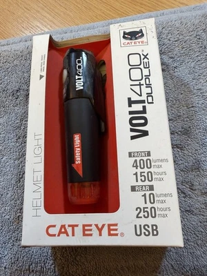 Cateye Volt 400 Duplex Helmet Light USB  Charging - Image 1 of 4
