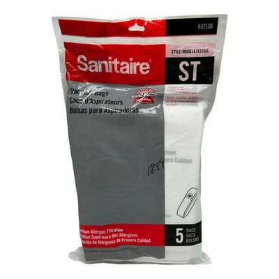 Sanitaire ST Style Vacuum Bags 5 Pack- 63213B Fits S600 SC600 SC800 - Image 1 of 4