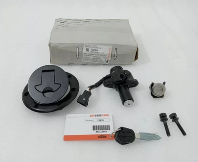 Fit For KTM Duke Model 200 250 390 Complete Lock Set with Tank Cap 2017-19 - NEW Foto 1 de 4