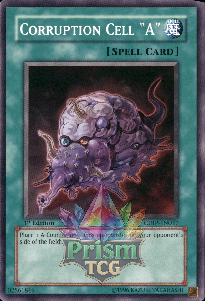 1st Ed Corruption Cell "A" CDIP-EN037 Yugioh - Image 1 of 1