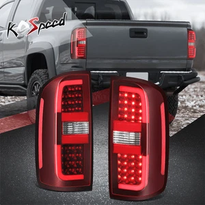 Red Lens 3D LED Bar Tail Lights Brake Lamps for 15-22 Chevy Colorado 2015-2022 - Bild 1 von 9