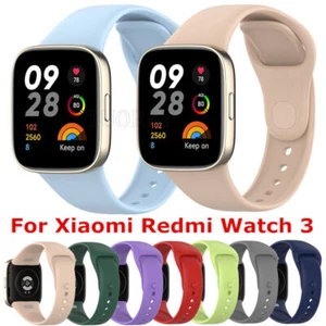 Strap For Xiaomi Redmi Watch 3 /Mi Watch Lite 3 TPU Silicone Wrist Band Bracelet - Picture 1 of 75