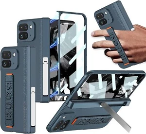 For Google Pixel 9 Pro Fold Phone Case With Wristband and Screen Protector - Zdjęcie 1 z 11