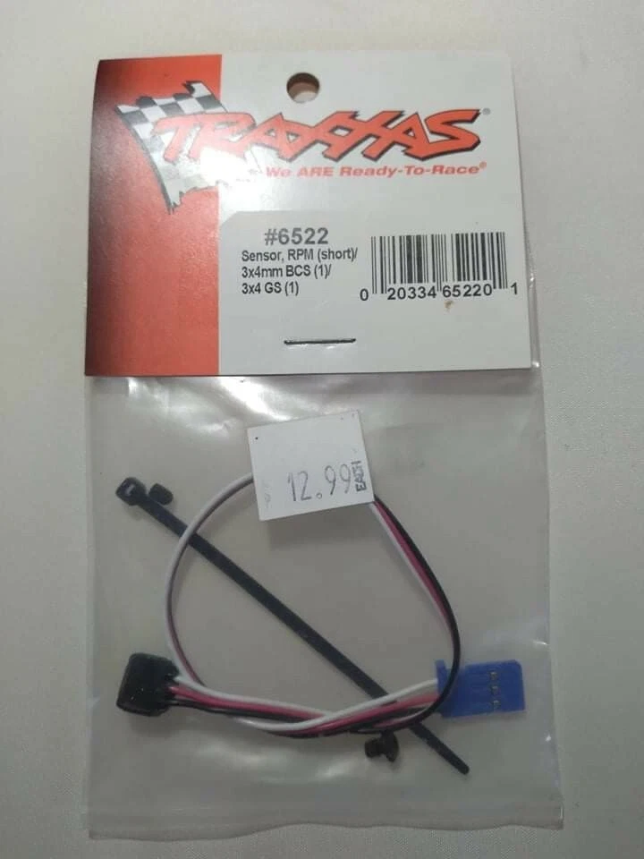 Traxxas 6522 RPM Telemetry Sensor (Short) for use with TQi Telemetry - Image 1 of 1