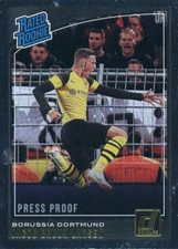 2018-19 Panini Donruss Silver Press Proof Parallel Soccer Cards Pick From List