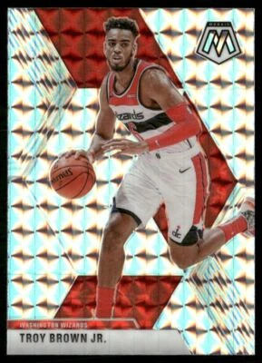 2019-20 Panini Mosaic Silver Mosaic Prizm Troy Brown Jr. #162 - Image 1 of 2