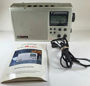 C.Crane CC Radio + AM FM Radio HAM / Weather Alert Radio With Bass Knob Tested - Picture 1 of 7