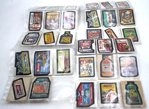32pc 1970s TOPPS Wacky Packs Packages Sticker Card Nice Lot Collectible Mad - Picture 1 of 7