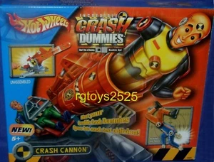 Hot Wheels Incredible Crash Dummies CRASH CANNON New & 5" Figure Factory Sealed - Picture 1 of 1