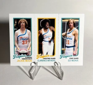 FLINT TROPICS Custom Art Card, parody perforated card, JACKIE MOON, raw card - Picture 1 of 2