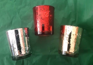 3 x Tealight Candle Holders Home Decor Lighting Decorative - Picture 1 of 3
