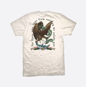 NWT DGK Guerrero T Shirt Cream - Picture 1 of 4