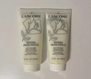 NEW, VINTAGE Lancome Hydra Fraichelle Body Moisturizer (2 fl oz) Lot of 2 - Picture 1 of 2