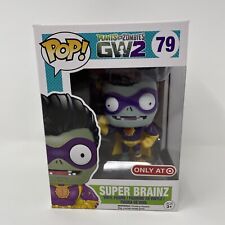 Funko Pop! Plants vs Zombies GW2 Super Brainz Target Exclusive 79 with Protector