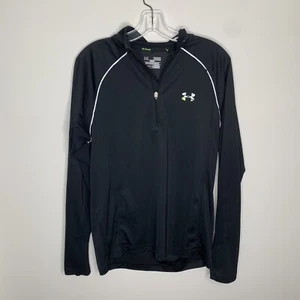 Under Armour Run Herren M Regular All Season Gear Schwarz Langarm Quarter Zip - Bild 1 von 9