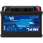 NRG Premium Autobatterie 12V 74Ah WARTUNGSFREI TOP ANGEBOT NEU Batterie