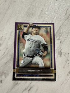 2020 Topps Museum Collection Purple MASAHIRO TANAKA #’d /99