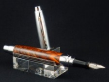 Presimo Style Handmade Fountain Pen in Cocobolo