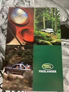 The Land Rover Freelander Original Car Sales Brochure 1998 LRF/342/98 - Picture 1 of 5