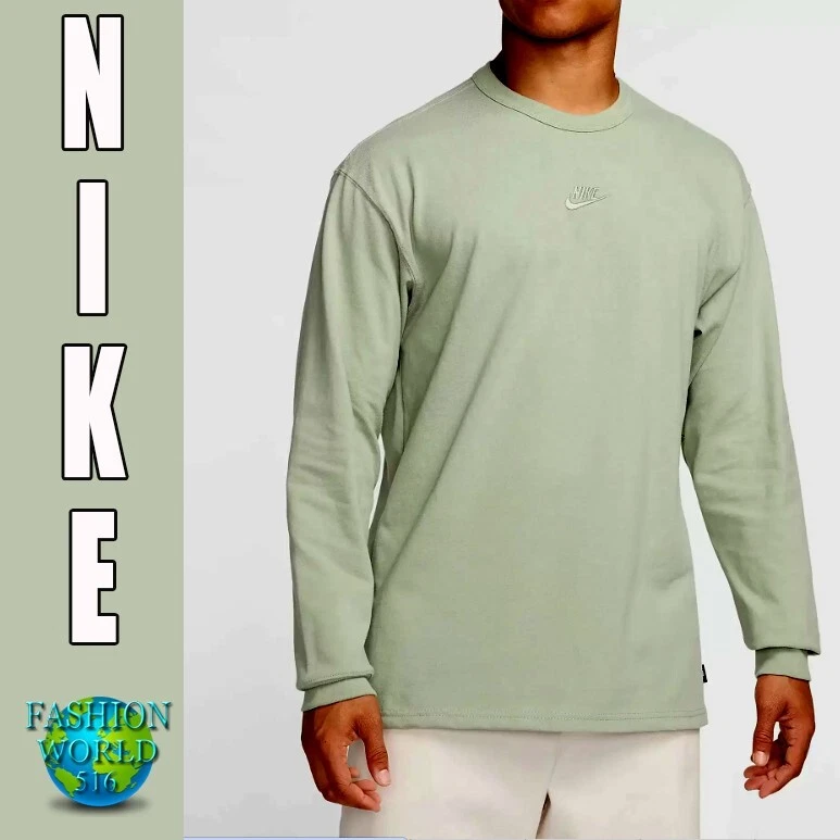 Nike Sportswear Premium Essentials Men's Long-Sleeve Top Size 2XL DO7390 370