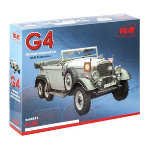 ICM 24011 Escala Modelo Kit 1:24 Tipo G4 1935 Producción Segunda Guerra Mundial Coche Personal Alemán - Imagen 1 de 20