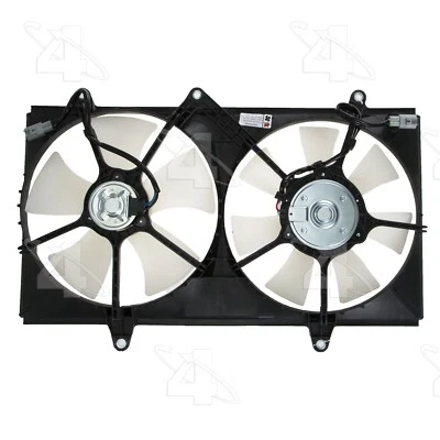 Conjunto de ventilador de radiador y condensador doble para Chevrolet Prizm 1998-2001 4 estaciones Foto 1 de 4