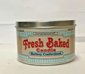 Glowing Impressions Fresh Baked Candle New Buttery Confections Please Read - Picture 1 of 6