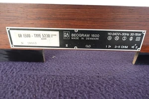 Beogram 1500 sokkel (Beogram 1000 + ingebouwde versterker) Bang & Olufsen - Afbeelding 1 van 7