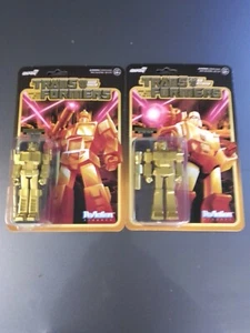 Transformers Optimus Prime & Megatron SUPER7 Reaction Figuren GOLDEN LAGOON - Bild 1 von 2