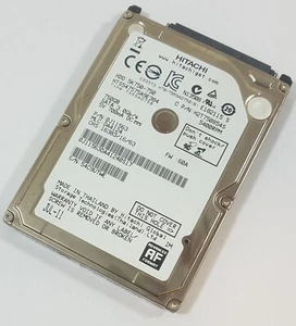 750GB Hitachi HTS547575A9E384 SATA 2,5" Notebook Festplatte - Afbeelding 1 van 3