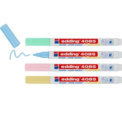 4085 4-4085-4-1PAS Kreidemarker Pastell-Blau Pastell-Gelb Pastell-Grün Pastel... - Bild 1 von 4