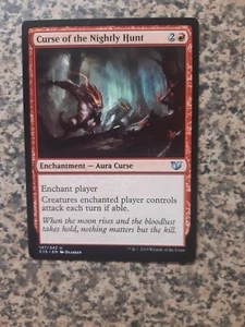 MTG - 1 x Curse of the Nightly Hunt - Commander 2015 - Picture 1 of 1