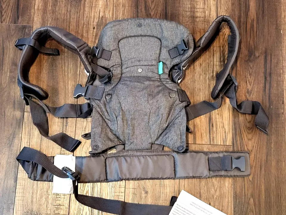 Infantino Flip 4-in-1 Convertible Baby Carrier Gray ~ 8-32 lbs new open box - Image 1 of 4